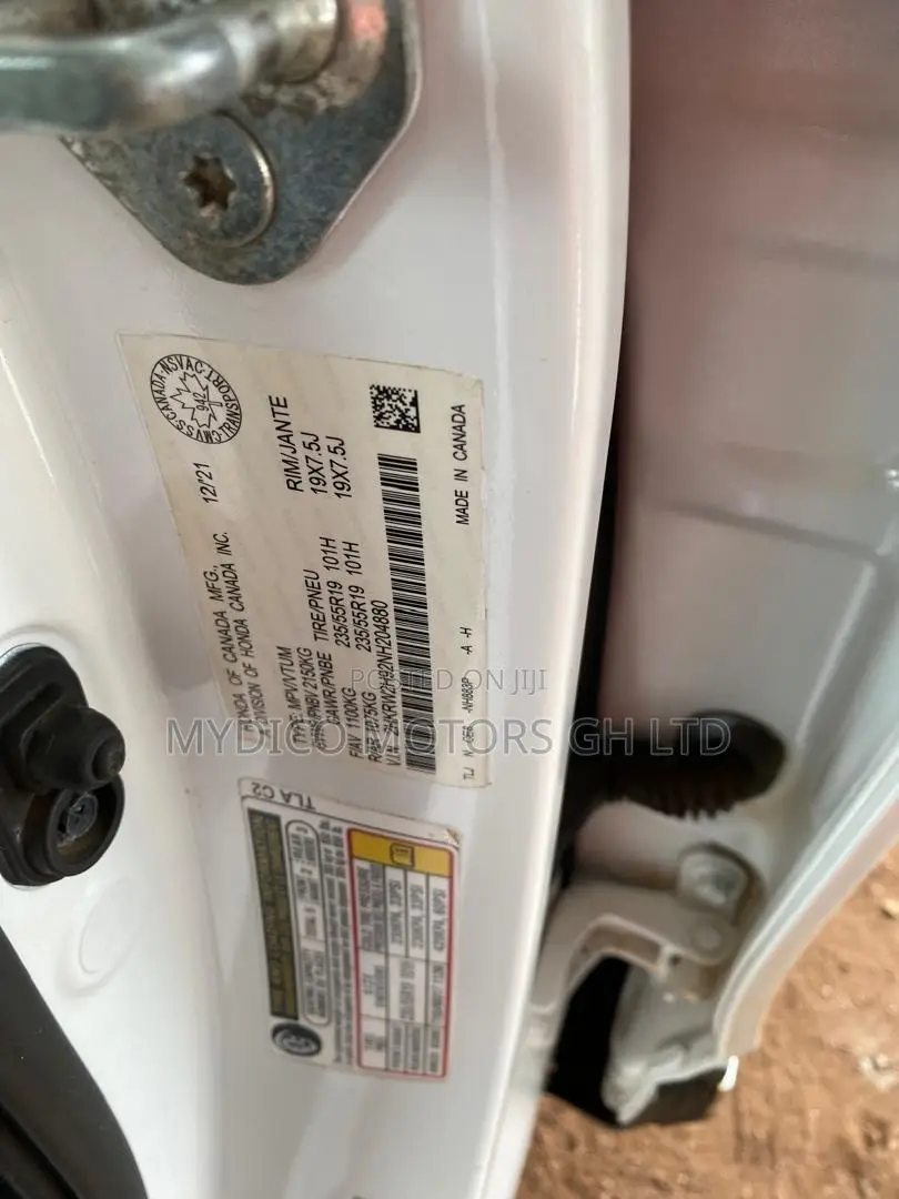 Honda CR-V Touring 2022 White