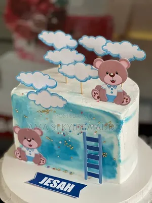 Half Way to One Cake