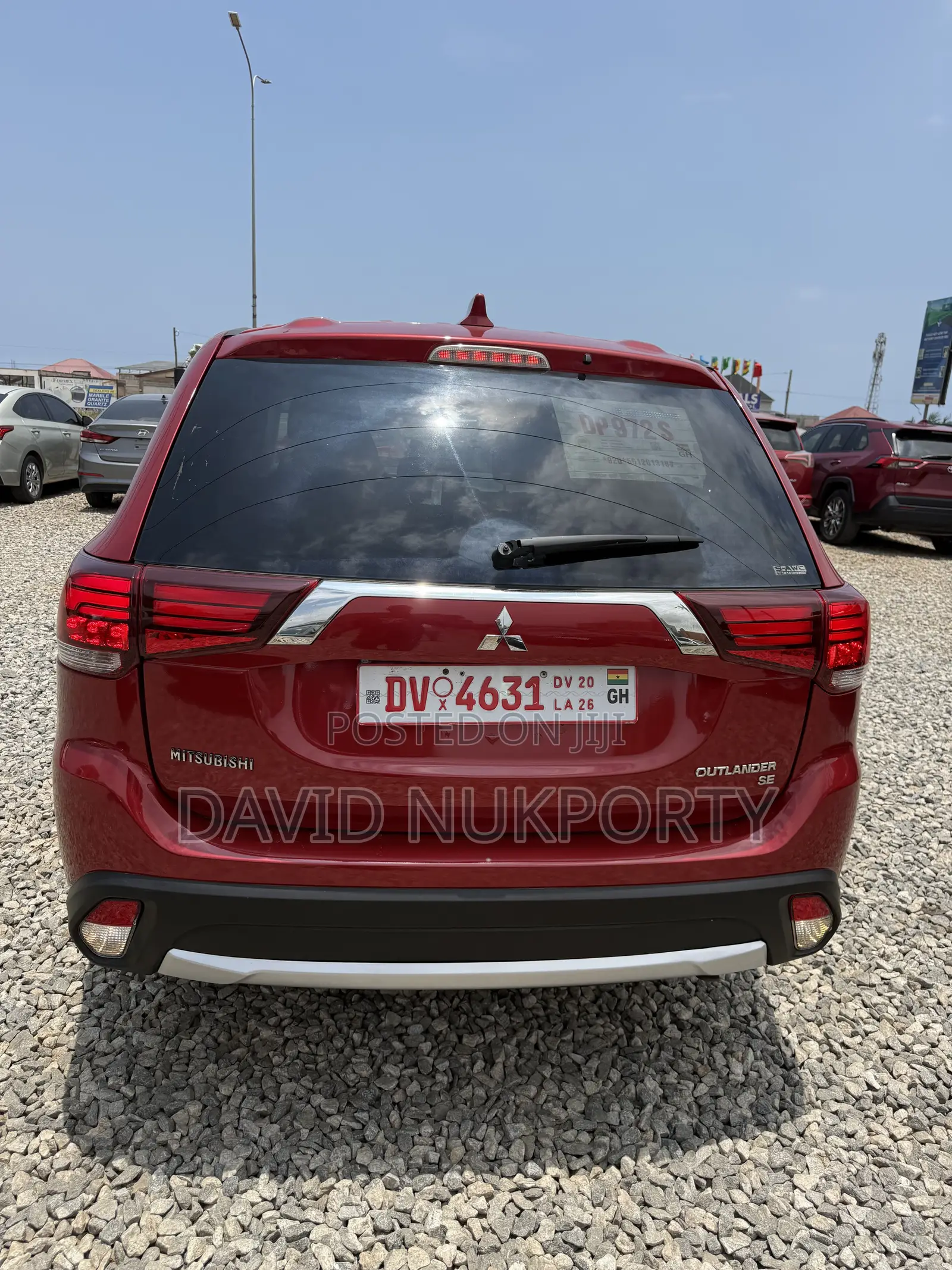 Mitsubishi Outlander 2018 Red