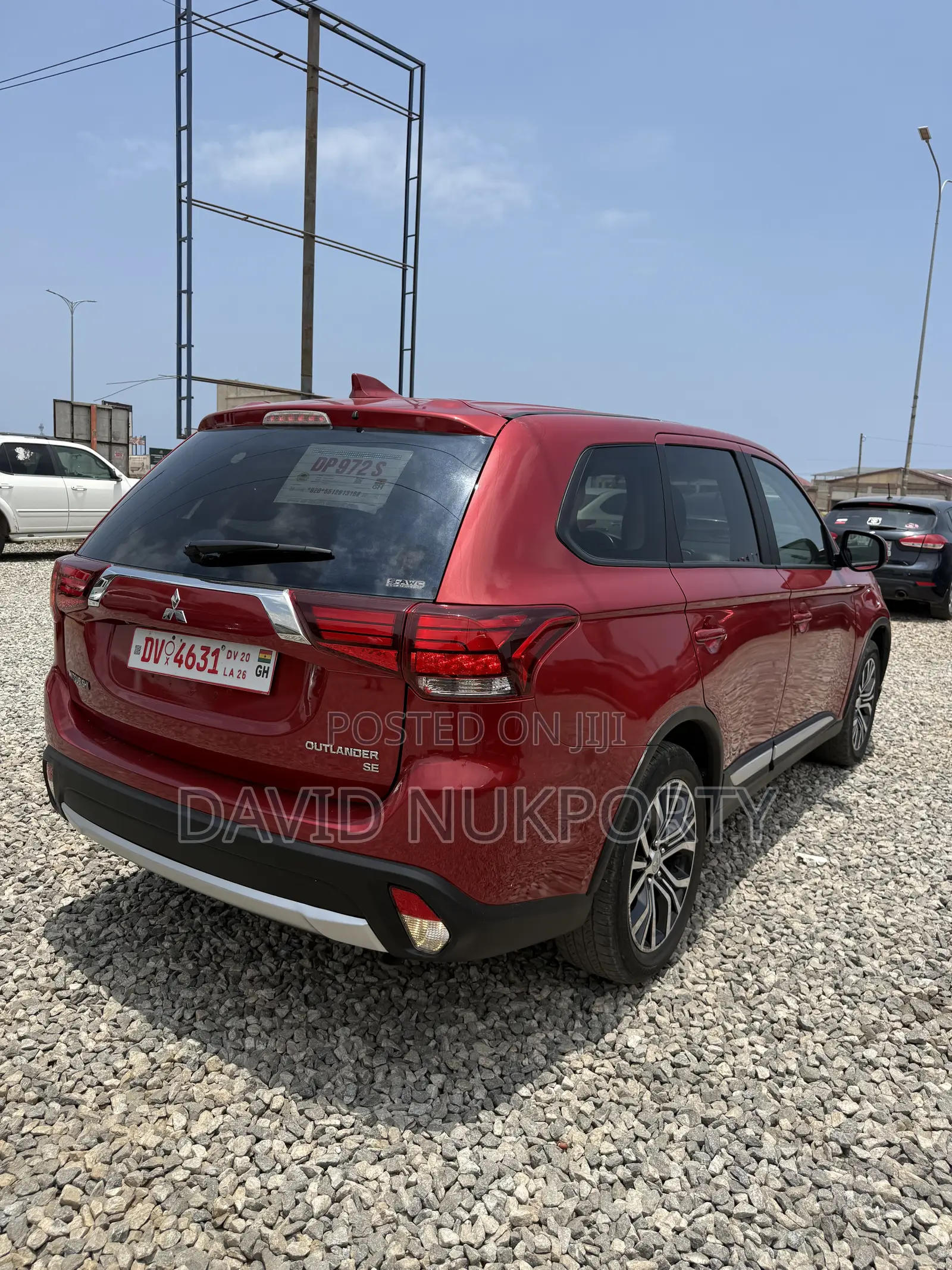 Mitsubishi Outlander 2018 Red