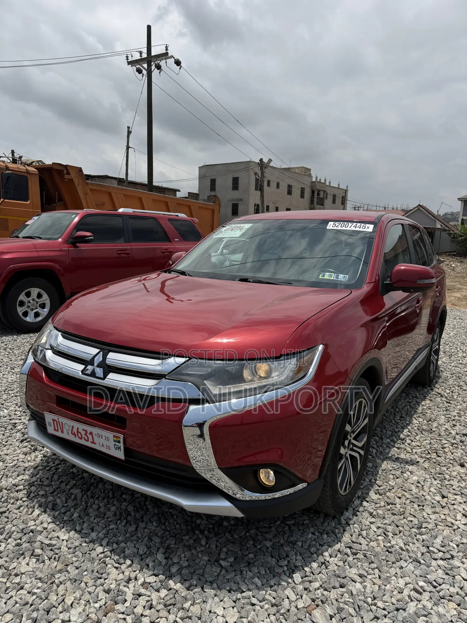 Mitsubishi Outlander 2018 Red