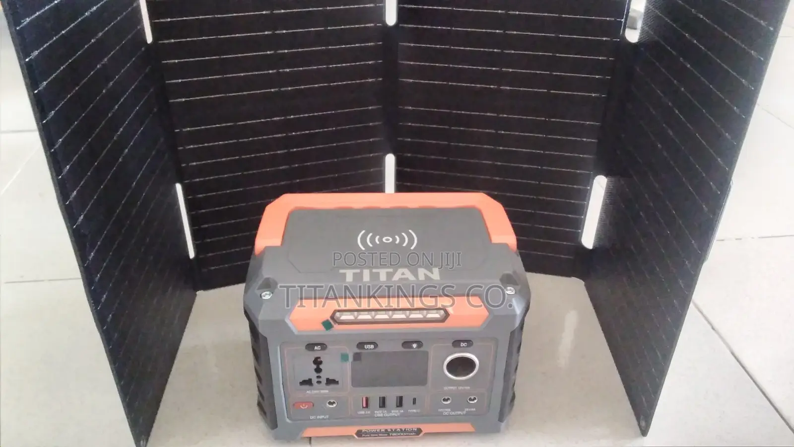 300w Power Station Generator With 60w Panel