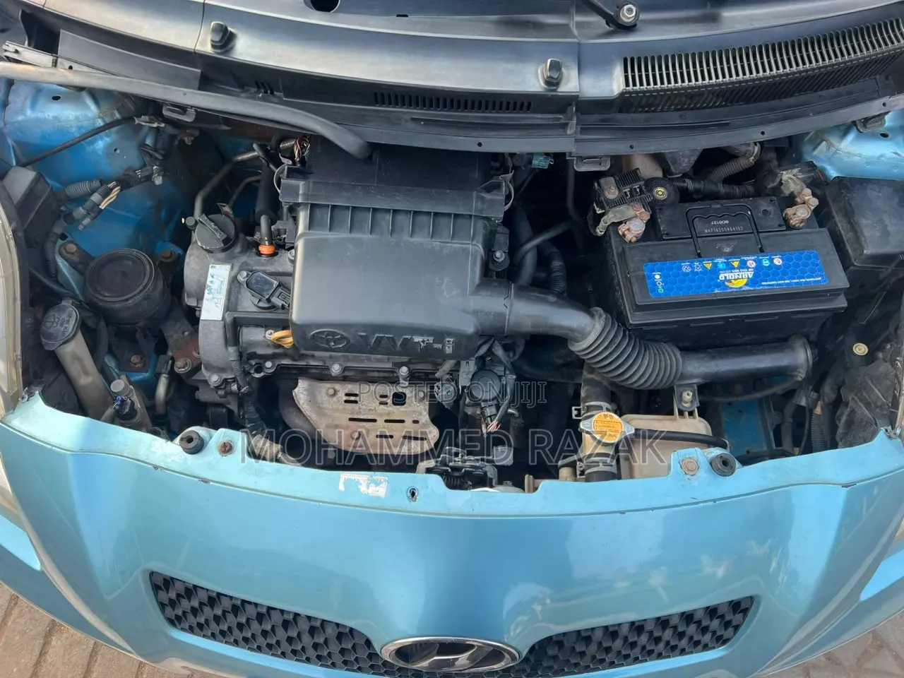 Toyota Vitz 2010 Blue