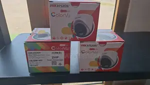 Hikvision Analog Ds-2ce70df0t-LPFS 2mp Colorvu, Audio Dome Camera