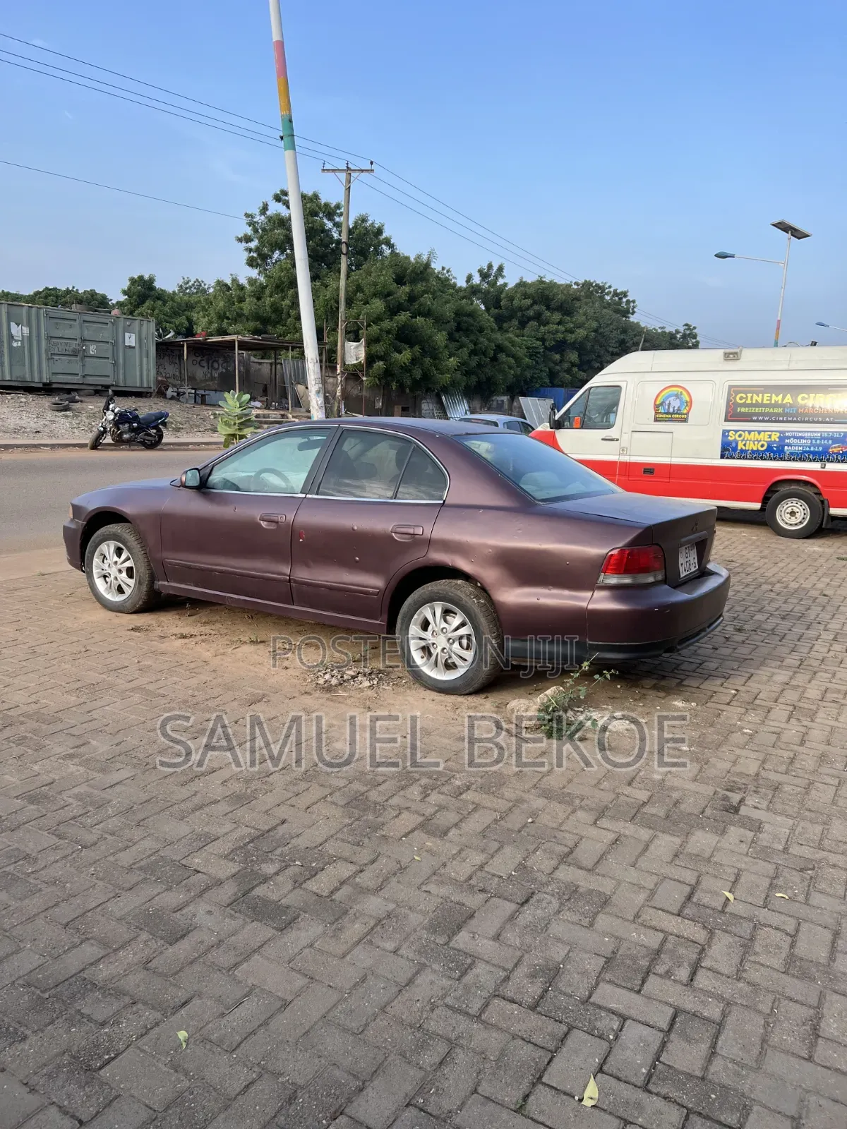 Mitsubishi Galant 2.4 2001 Burgundy