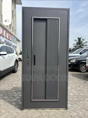 Semi- Rough Steel Door