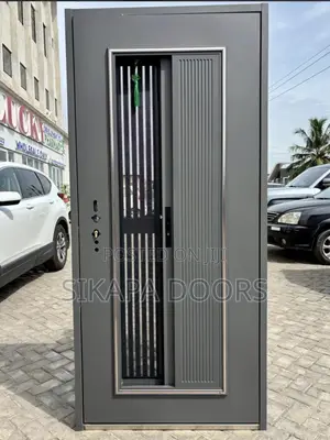 Semi- Rough Steel Door