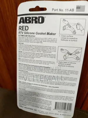 ABRO Red RTV Silicone Gasket Maker