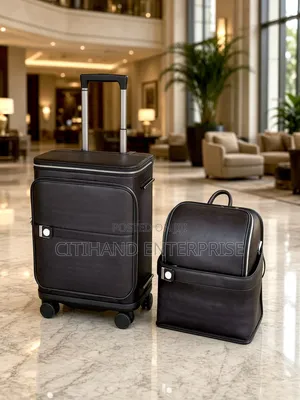 Luxury Genuine Leather Bag Travelling Set - Travelling in Class!!