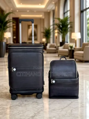 Luxury Genuine Leather Bag Travelling Set - Travelling in Class!!