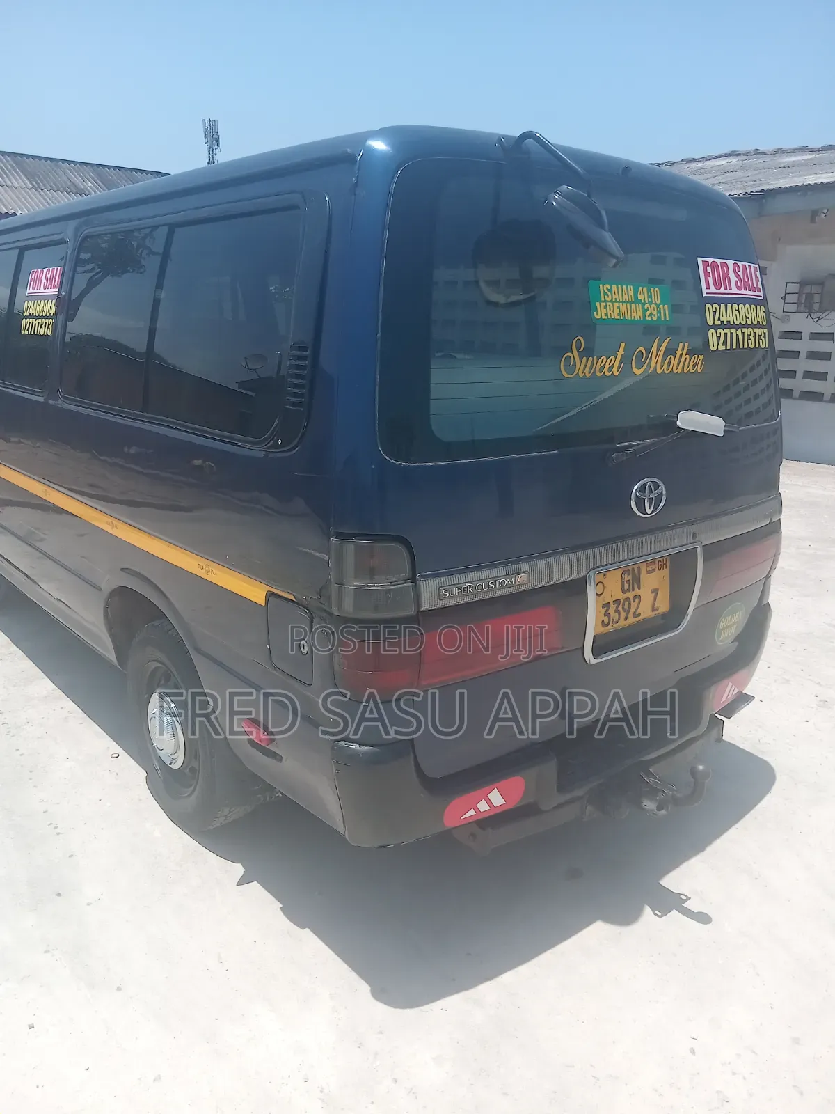 Toyota HiAce 2008 Blue