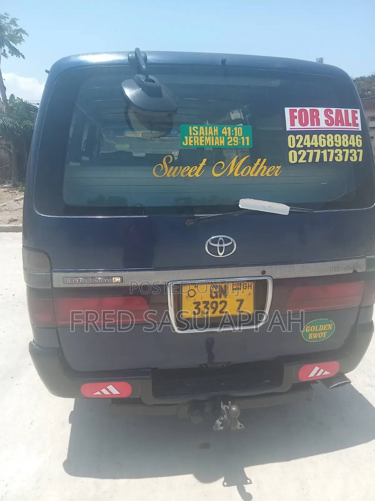 Toyota HiAce 2008 Blue