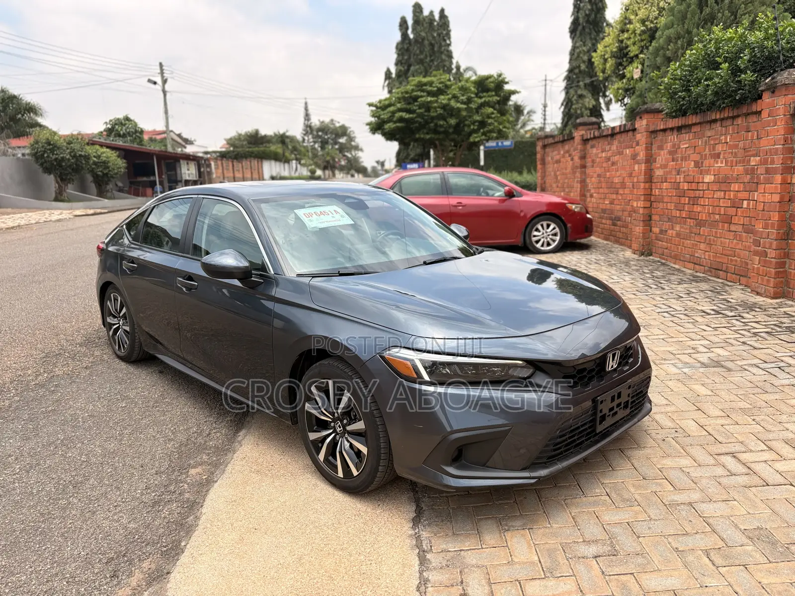 Honda Civic EX-L CVT 2024 Gray