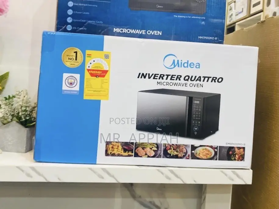 Purchase Affordable Midea 900Watt Countertop Microwave(Glass)30L