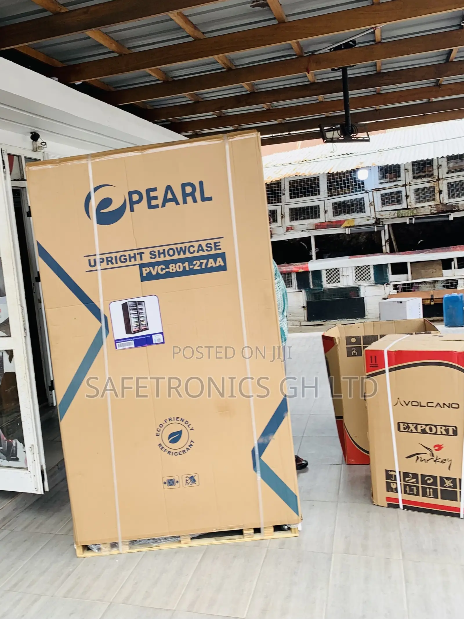 Order Sleek Pearl 690 Liters Double Door (Glass Display) Black