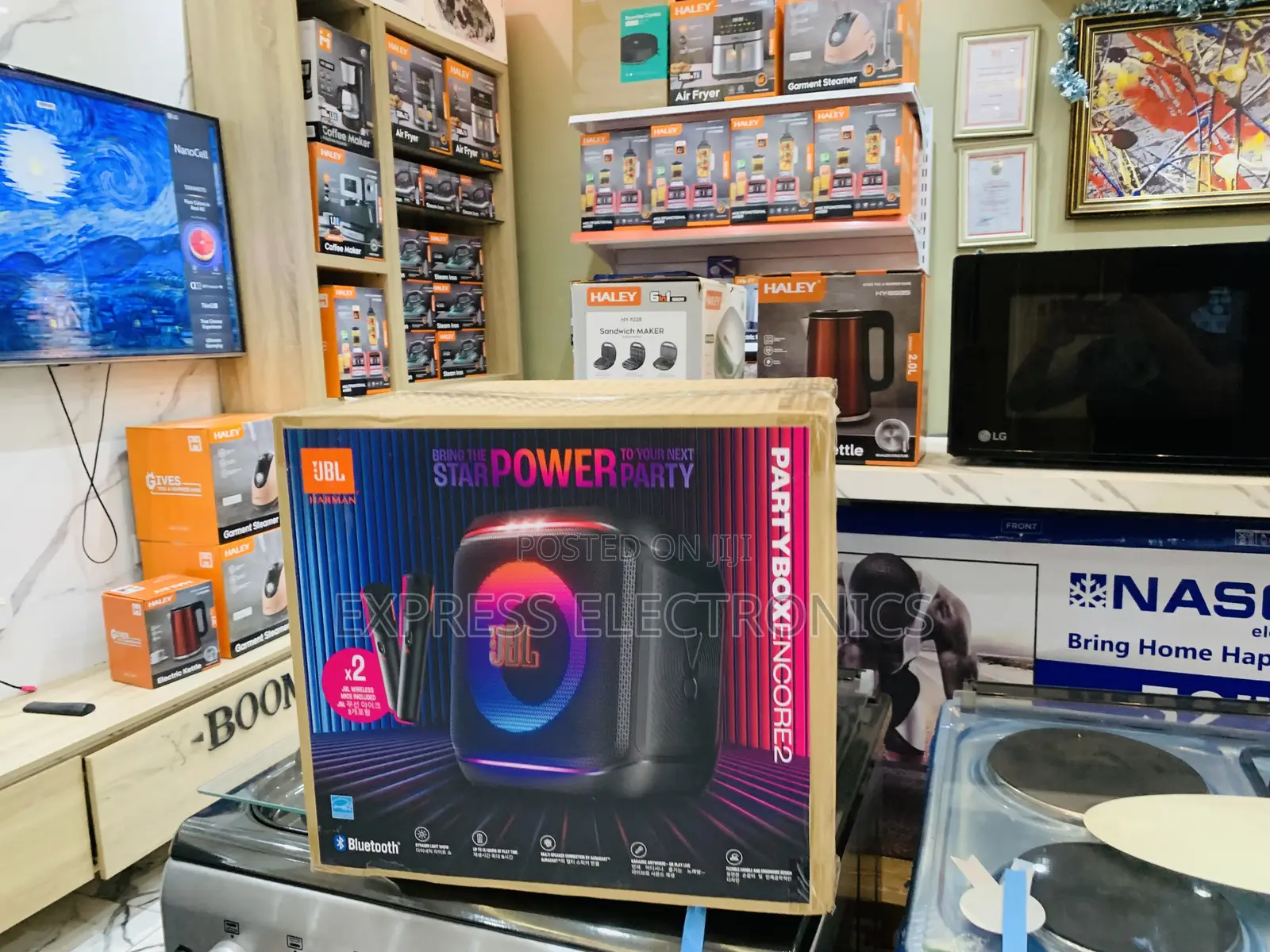 Text Us Fir JBL PartyBox Encore 2 | Portable Party Speaker Without Mic