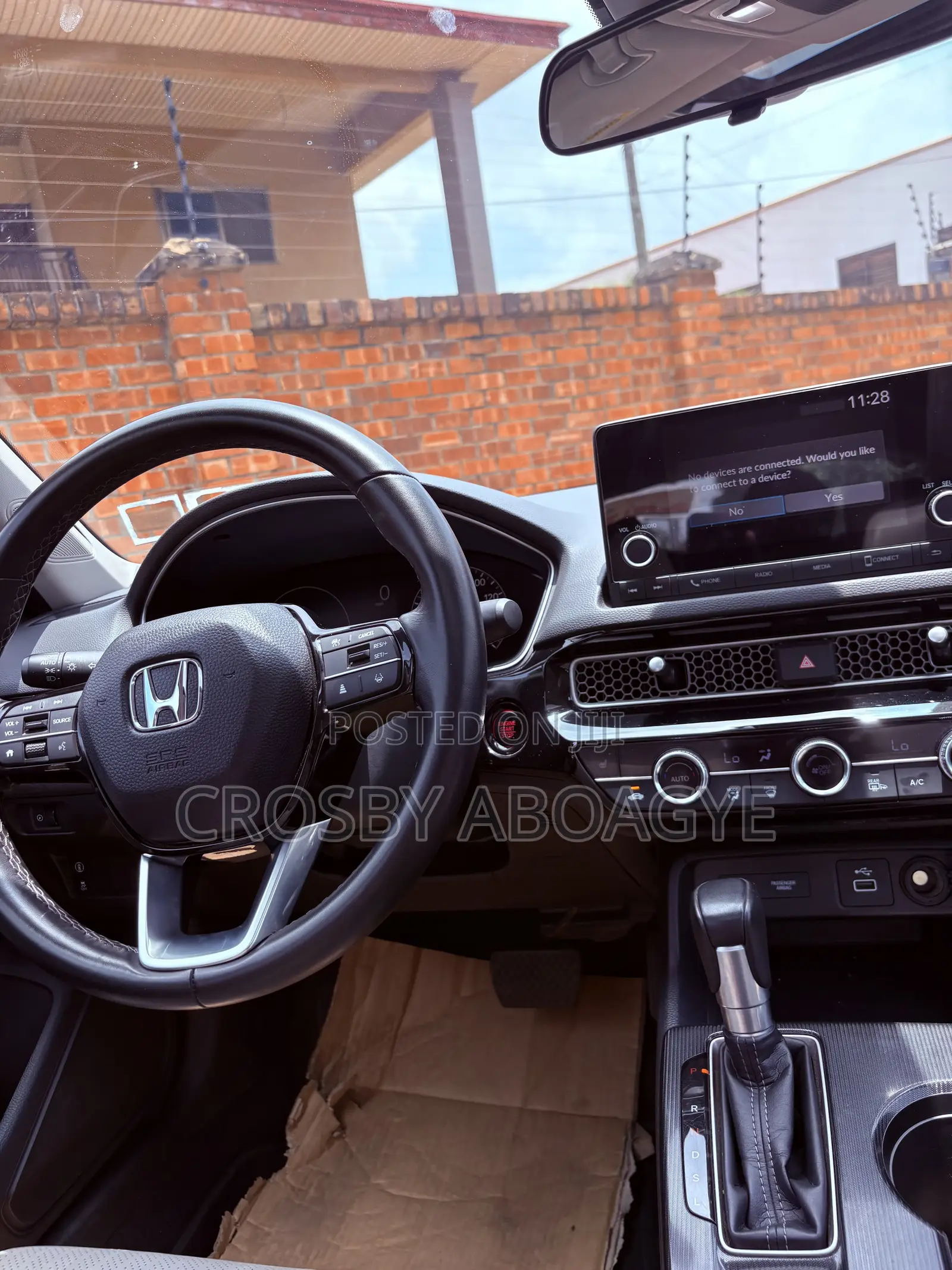 Honda Civic EX-L CVT 2024 Gray