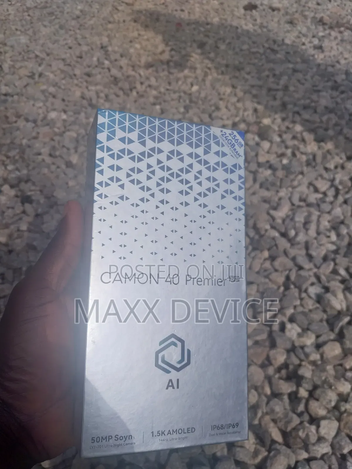 New Tecno Camon 40 Premier 5G 256 GB Purple
