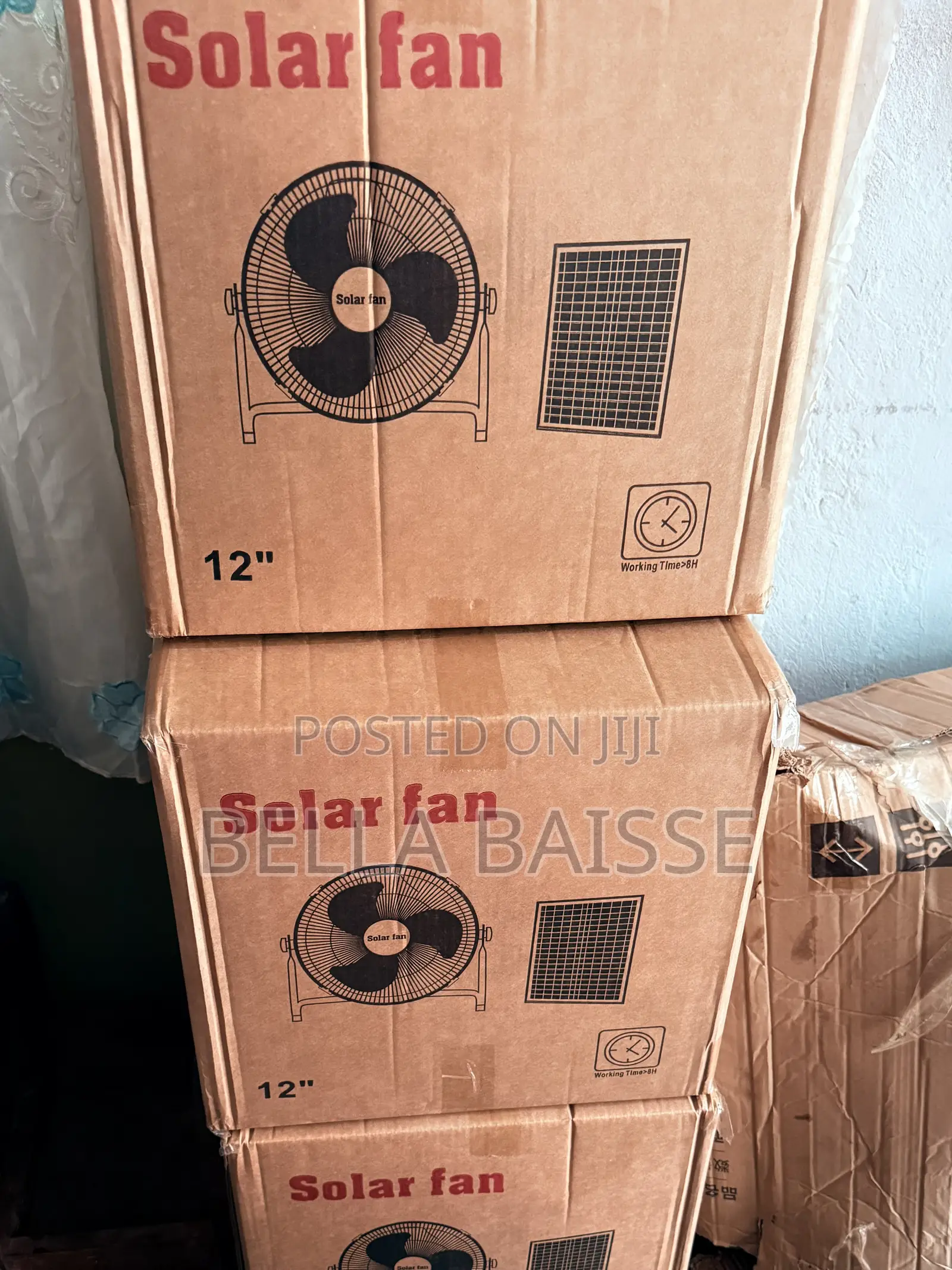 2 in 1 Solar Fan