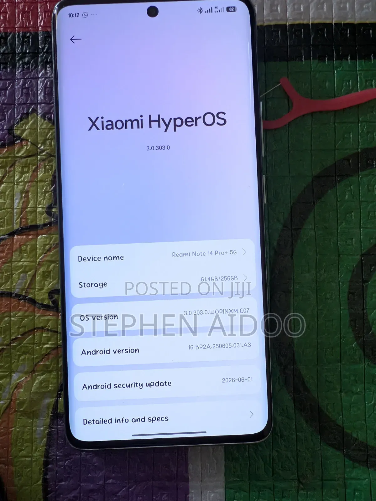 Xiaomi Redmi Note 14 Pro+ 5G 256 GB Green
