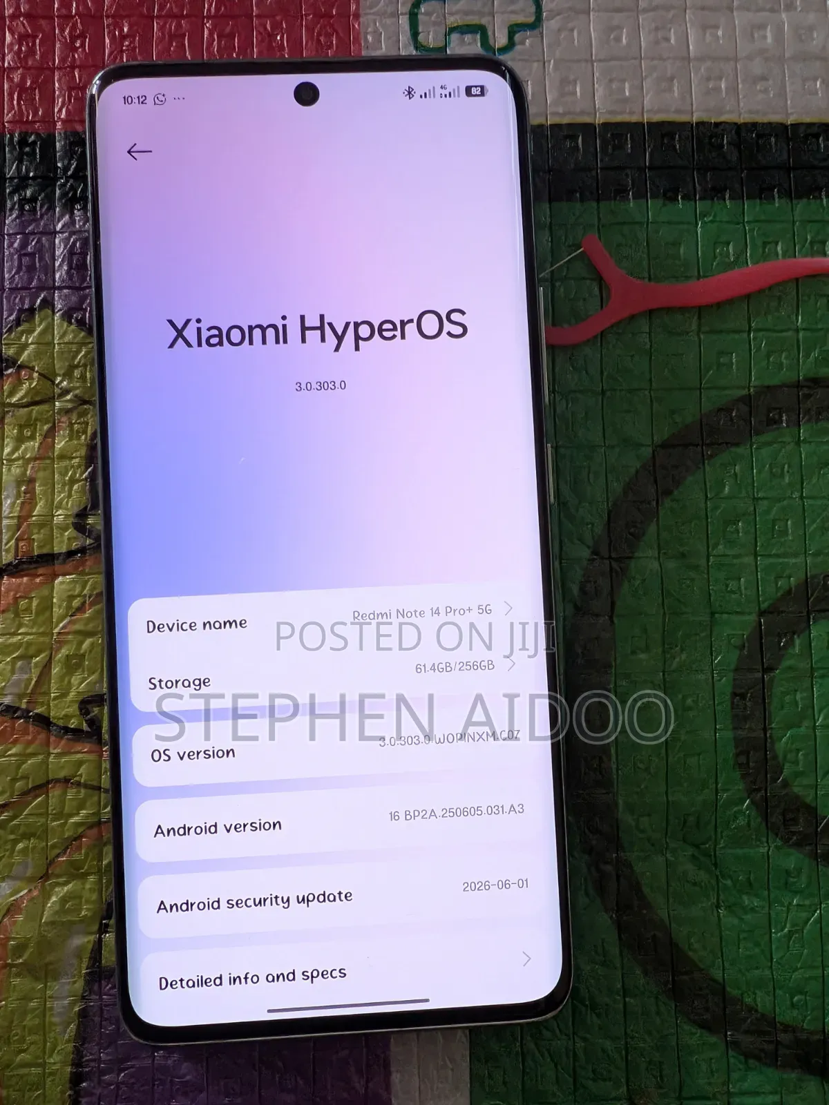 Xiaomi Redmi Note 14 Pro+ 5G 256 GB Green