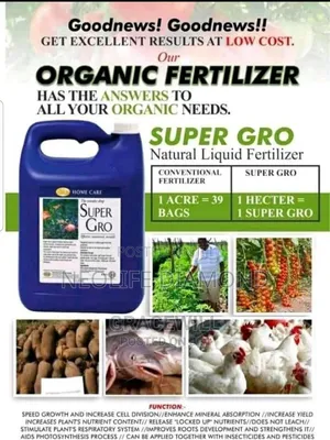 Super Gro Organic Fertilizer