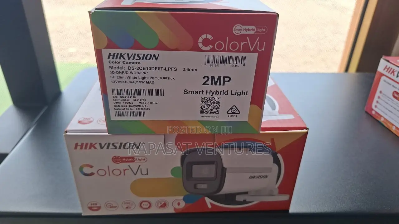 Hikvision Analog Ds-2ce10df0t-LPFS (2mp Colorvu, Audio Bullet Camera)
