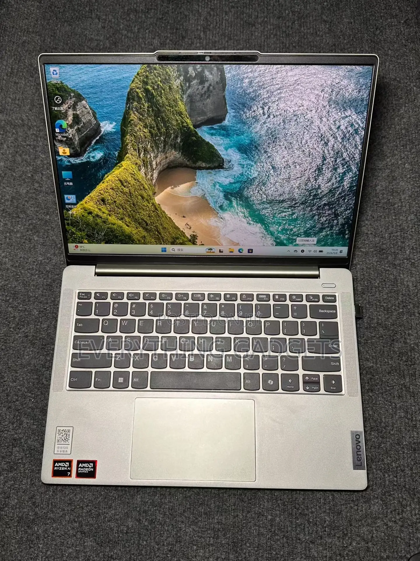 Laptop Lenovo 16GB AMD Ryzen 7 SSD 512GB