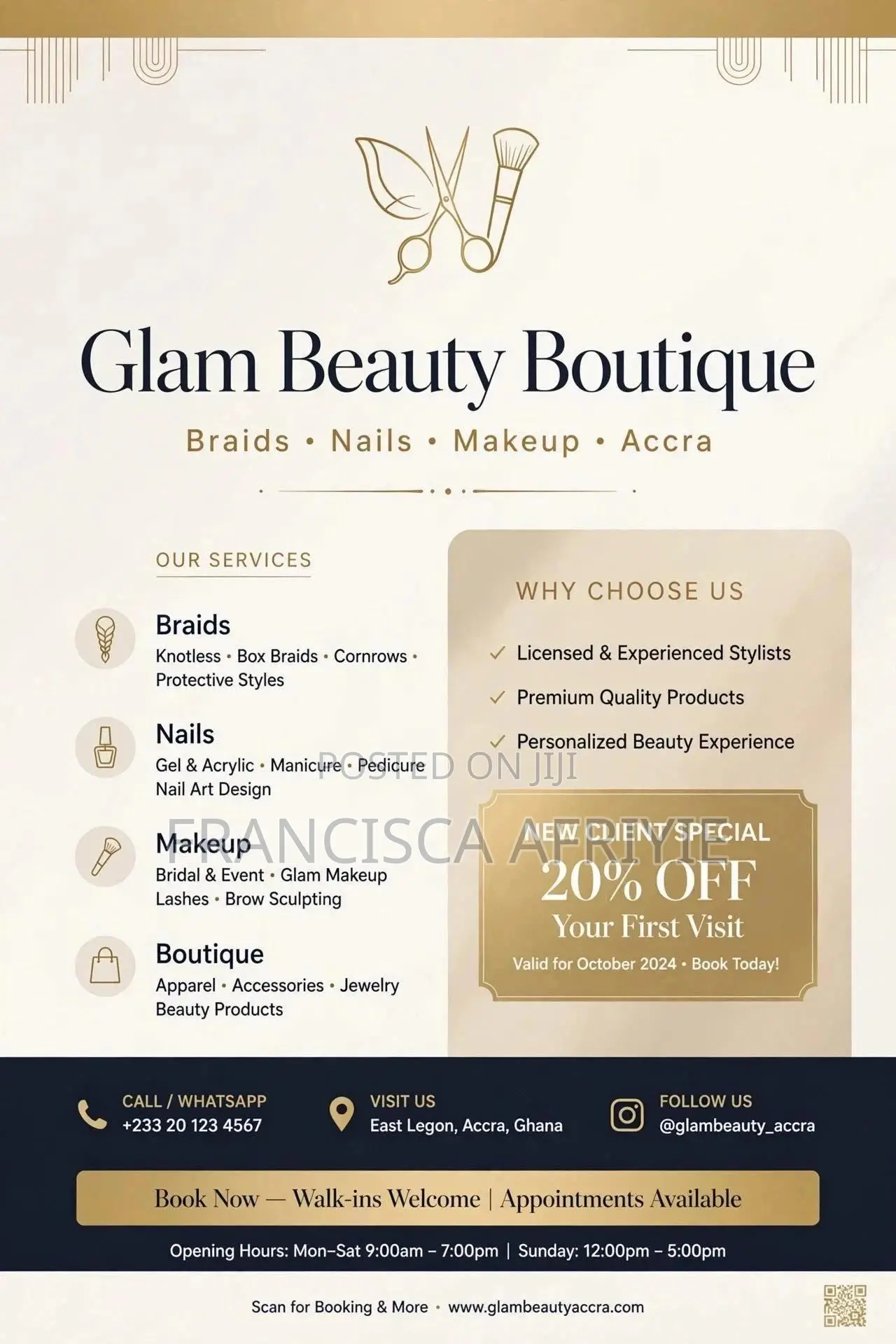 Professional Flyers/ Logo / Poster Design- GH¢ 30.00 Fast Delivery