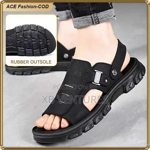 Men's Open‐Toe Summer Sandals