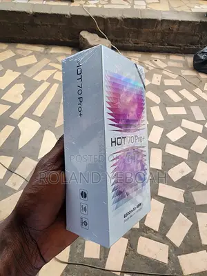 New Infinix Hot 70 Pro 5G+ 256 GB Black