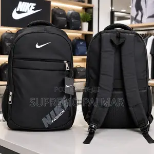 Plain Backpack – Black Nike Backpack for School Works