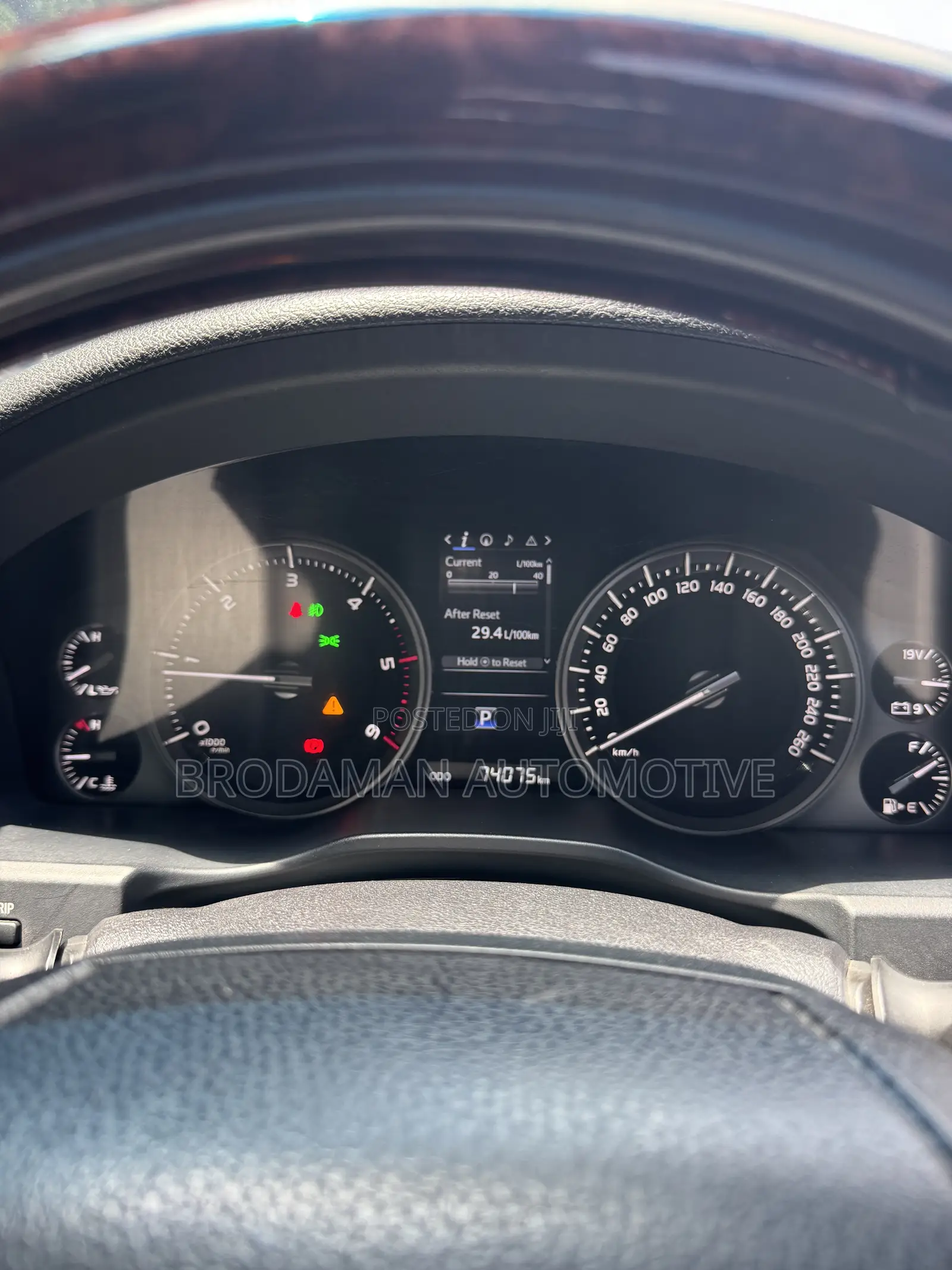 Toyota Land Cruiser 4.5 V8 GXR 2019 Black