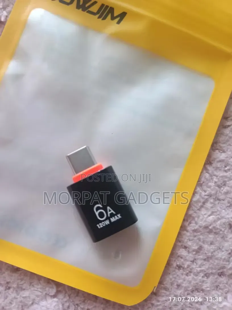 6A Type-C Male to USB Female OTG Adapter (Original)