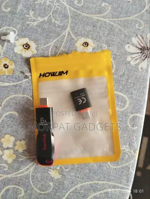 6A Type-C Male to USB Female OTG Adapter (Original)