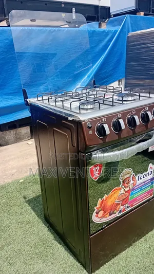 Brand New 4 Burner Gas Cooker – Icona Quality Style
