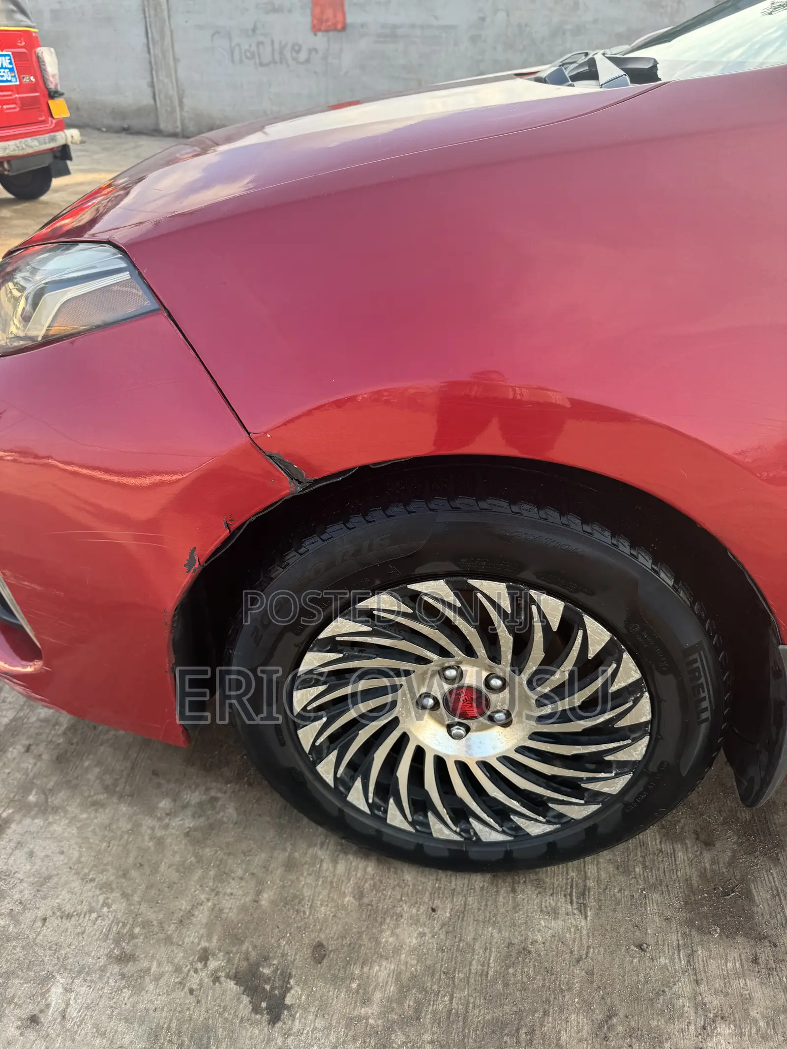 Toyota Corolla L 4dr Sedan (1.8L 4cyl Manual) 2016 Red