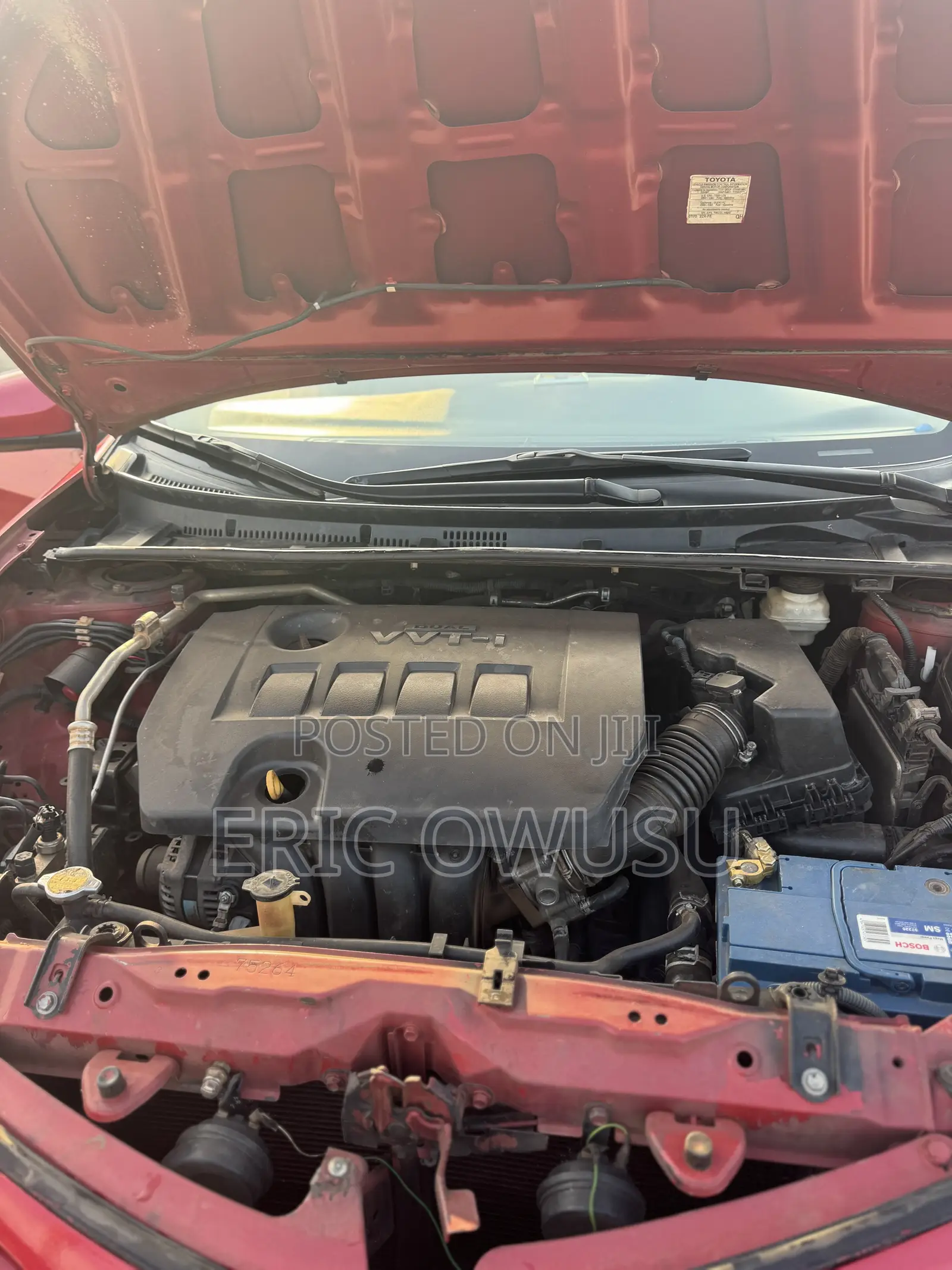 Toyota Corolla L 4dr Sedan (1.8L 4cyl Manual) 2016 Red