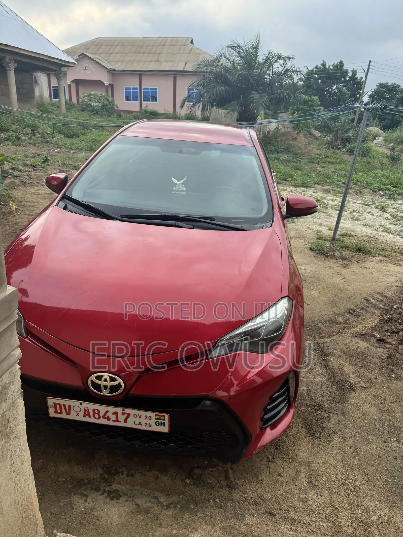 Toyota Corolla L 4dr Sedan (1.8L 4cyl Manual) 2016 Red
