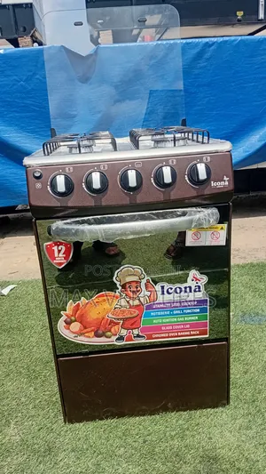 Icona 4 Gas Burner Cooker – Stylish Kitchen Upgrade