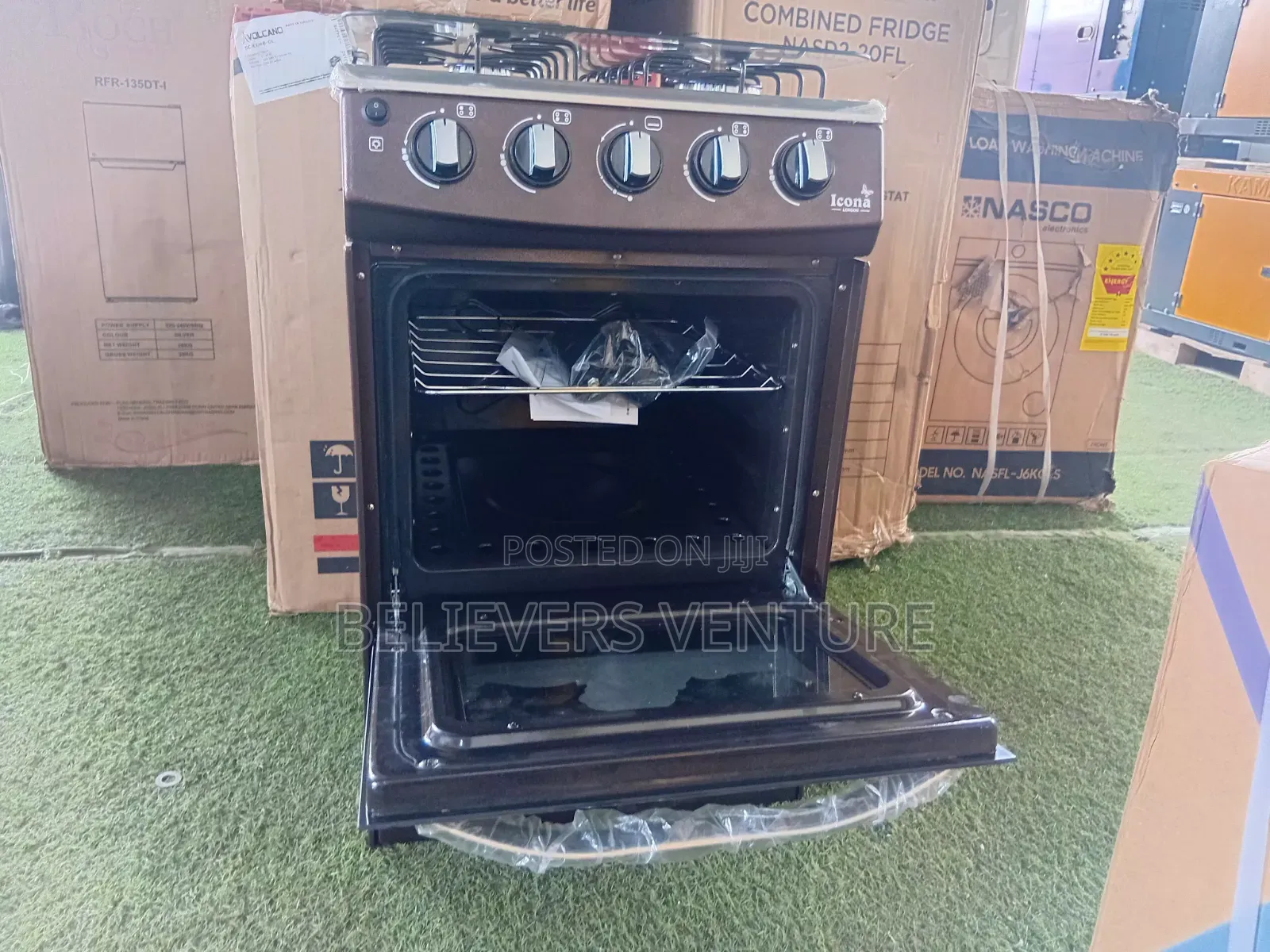 Icona 4 Burners Gas Cooker – Smart Choice for Modern Kitchens