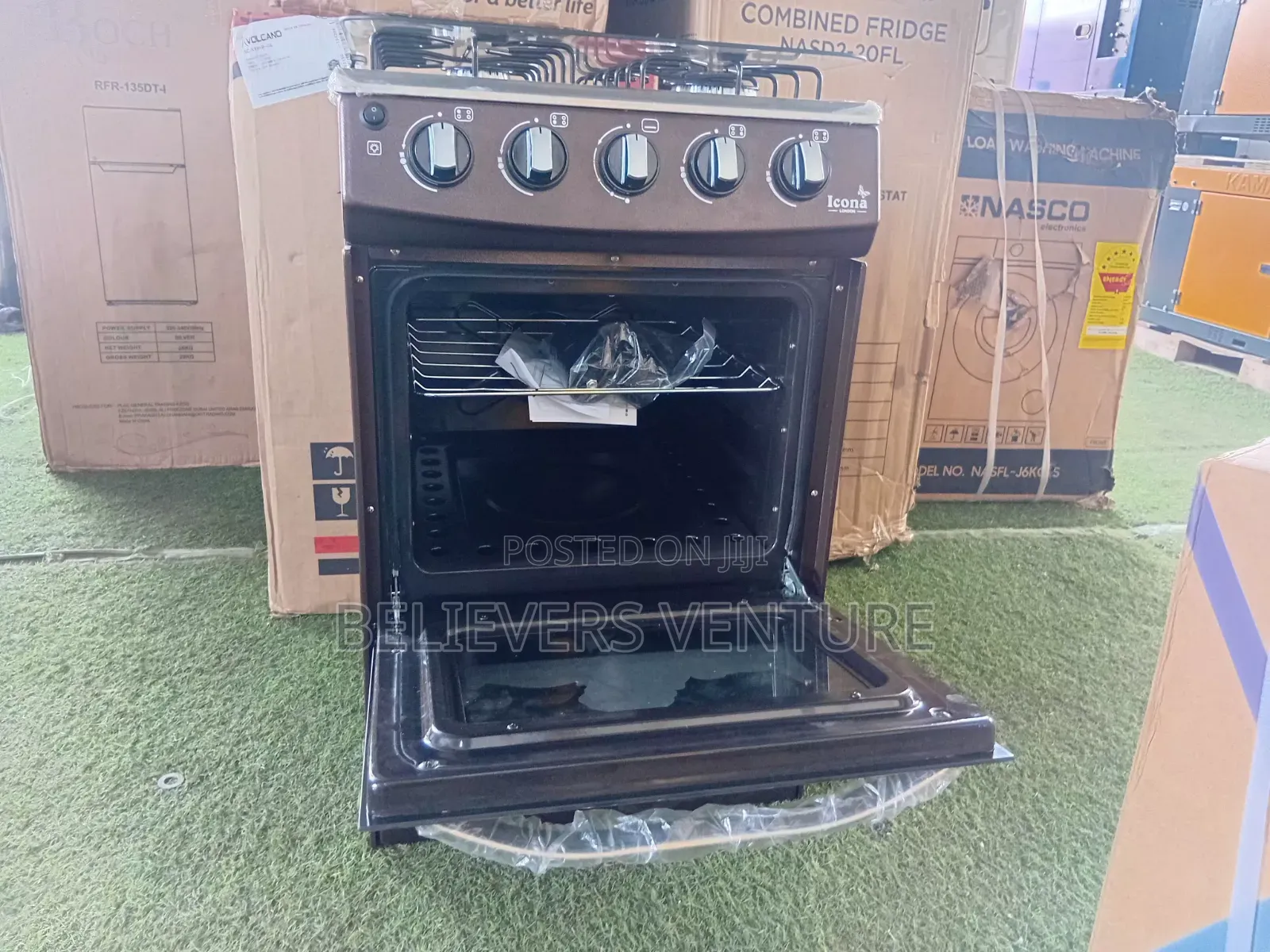 Icona 4 Burners Gas Cooker – Smart Choice for Modern Kitchens