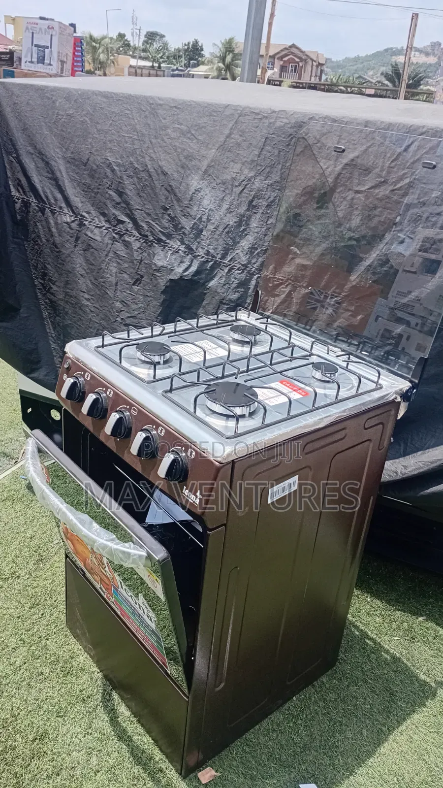 Icona 4 Burner Gas Cooker – Perfect for Modern Kitchens