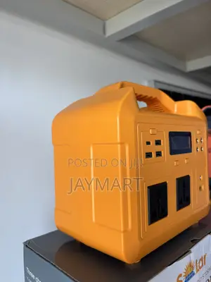 500w Power Station With Solar Panels