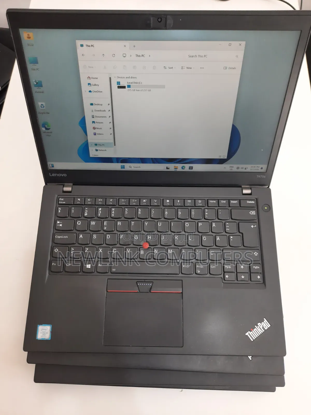 Laptop Lenovo ThinkPad T470s 8GB Intel Core i5 SSD 256GB