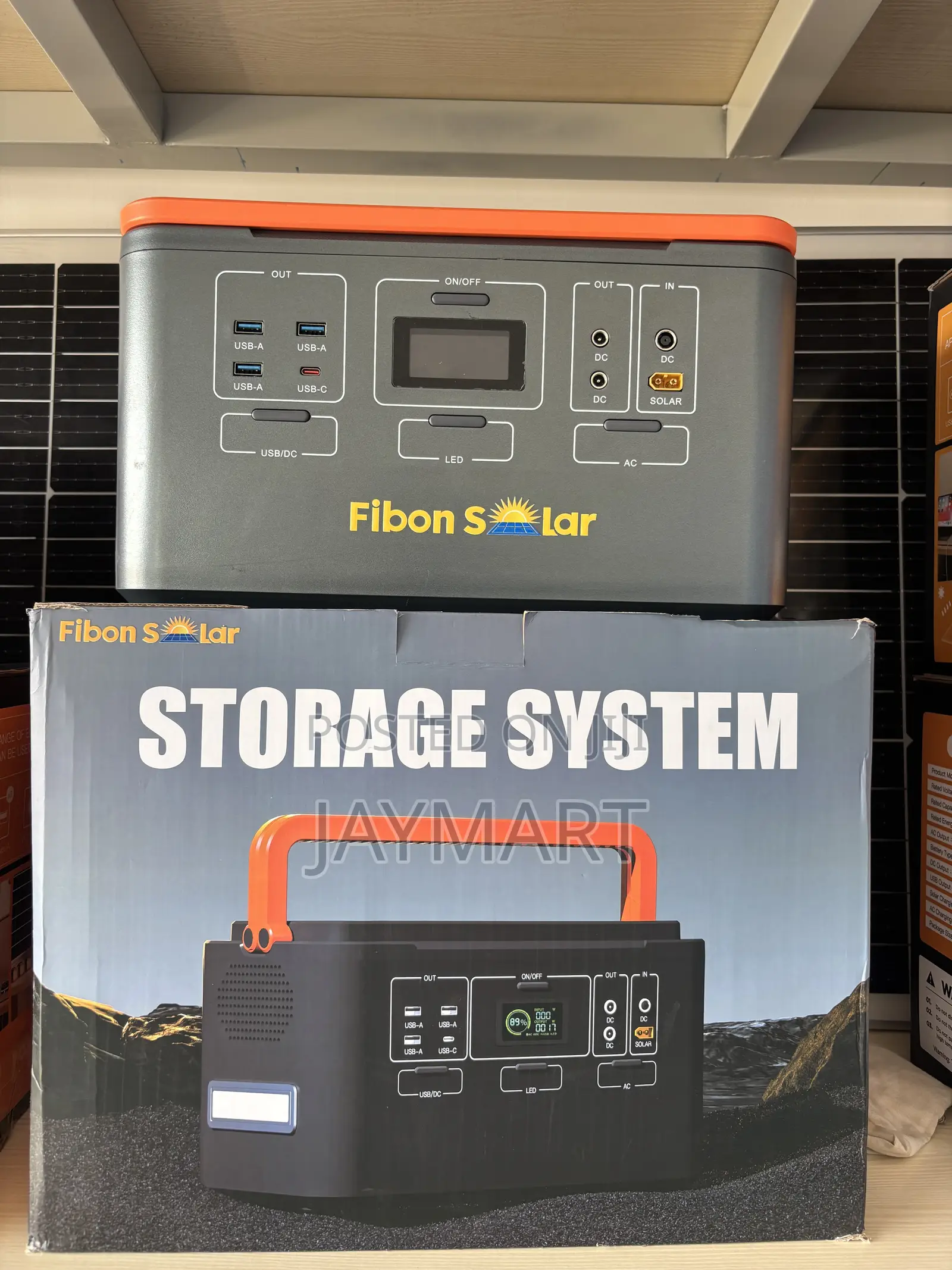 1200w Power Station With Panel