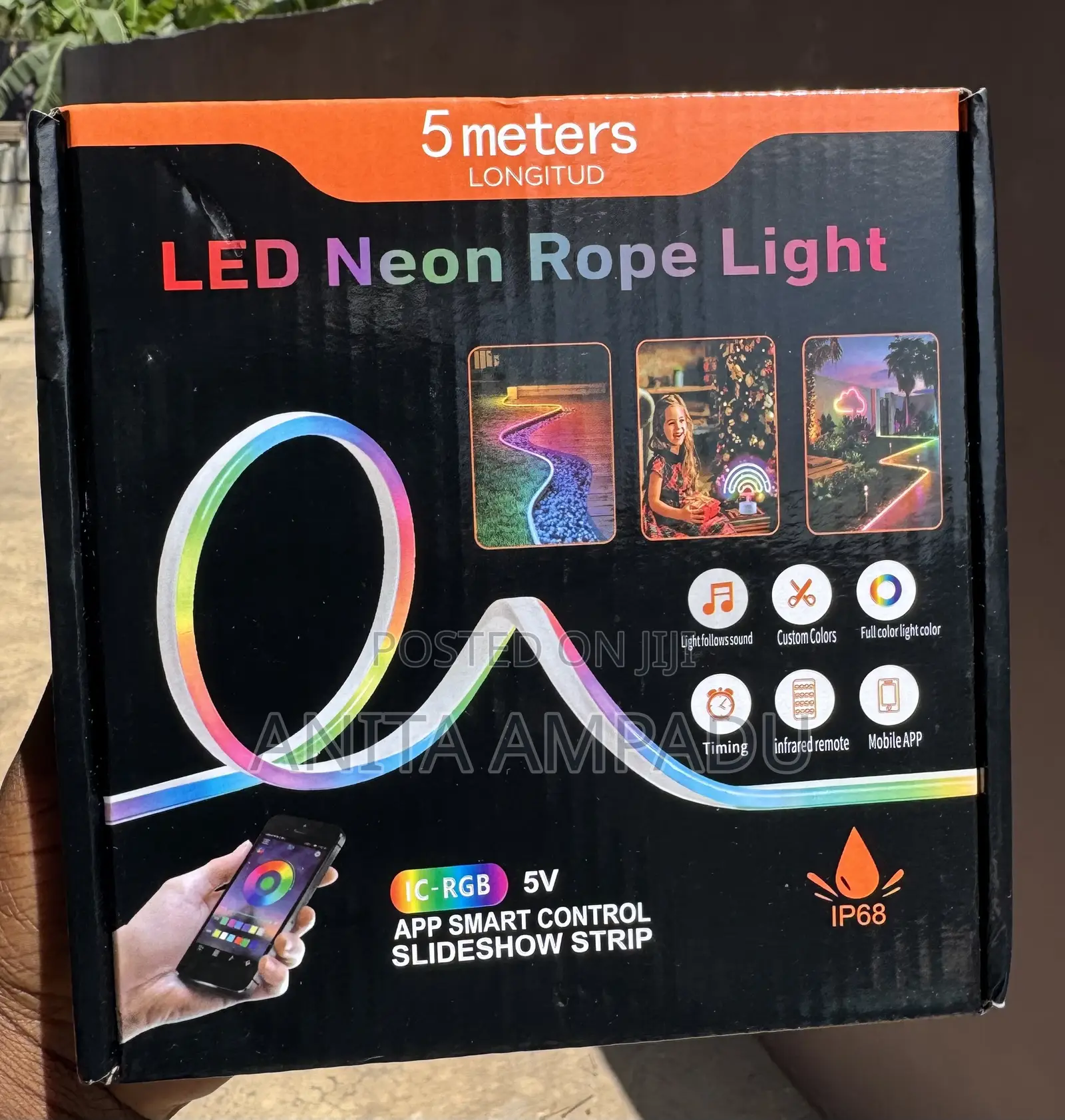 5m Led Neon Rope Light