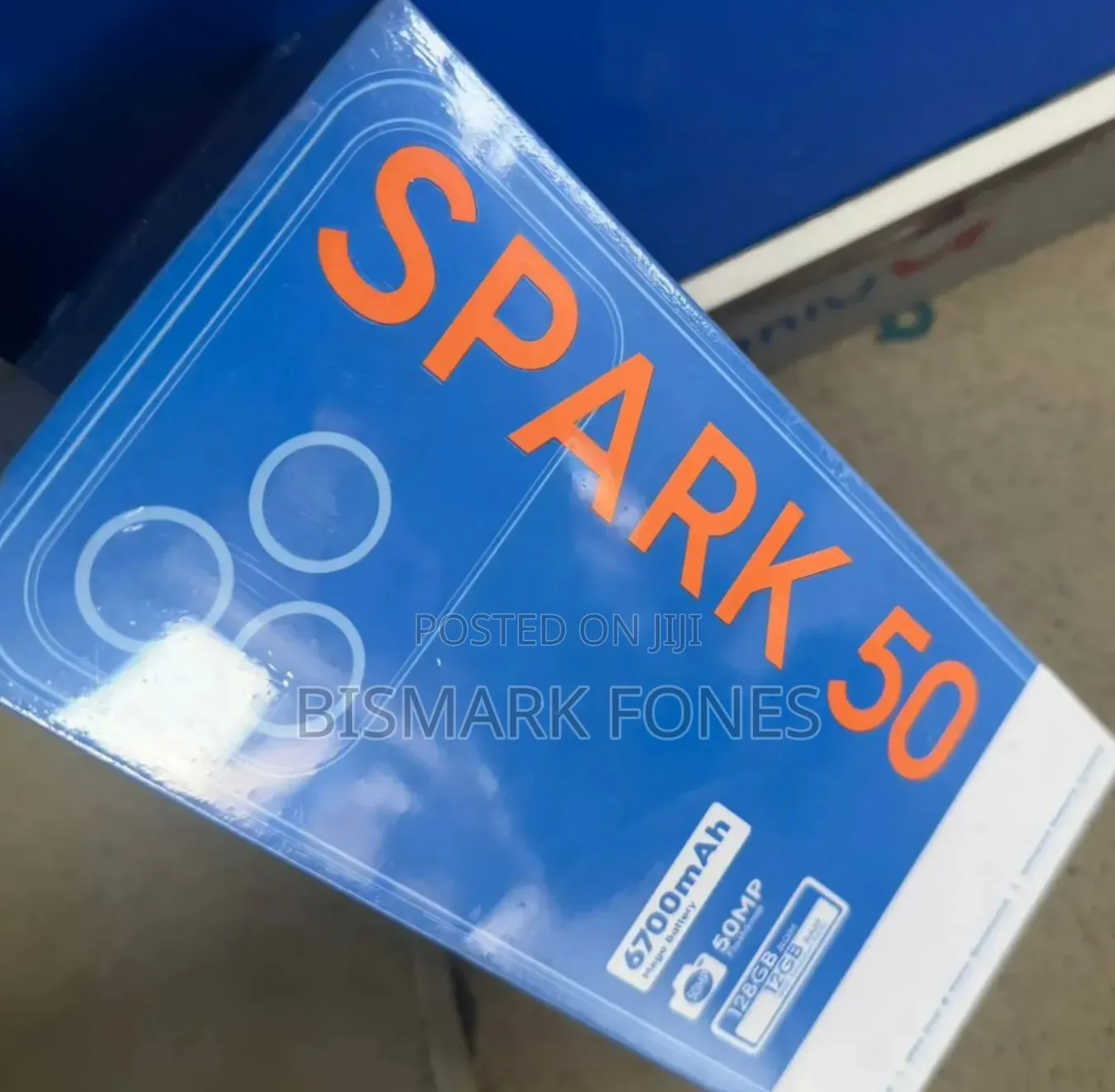 New Tecno Spark 50 128 GB Black