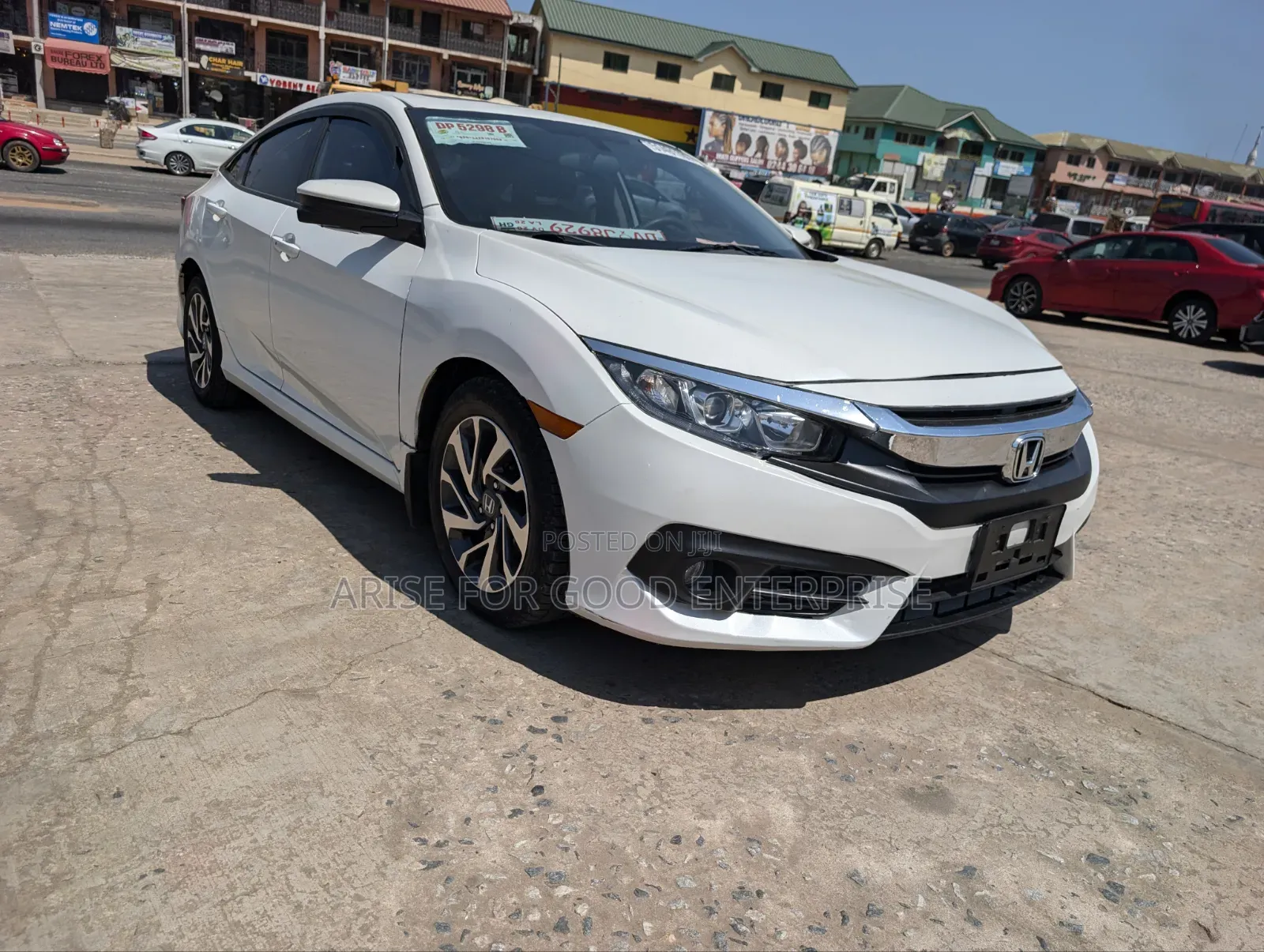 Honda Civic EX 4dr Sedan (1.5L 4cyl) 2016 White