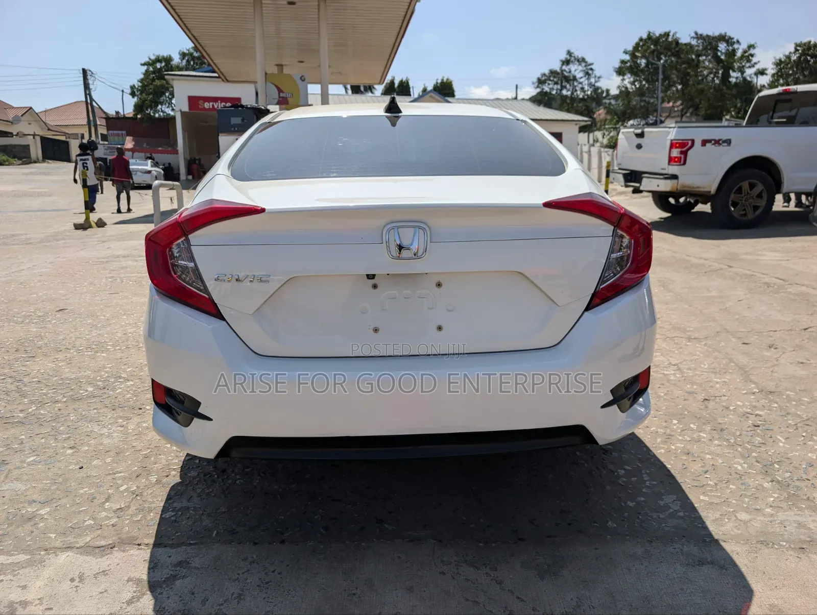 Honda Civic EX 4dr Sedan (1.5L 4cyl) 2016 White